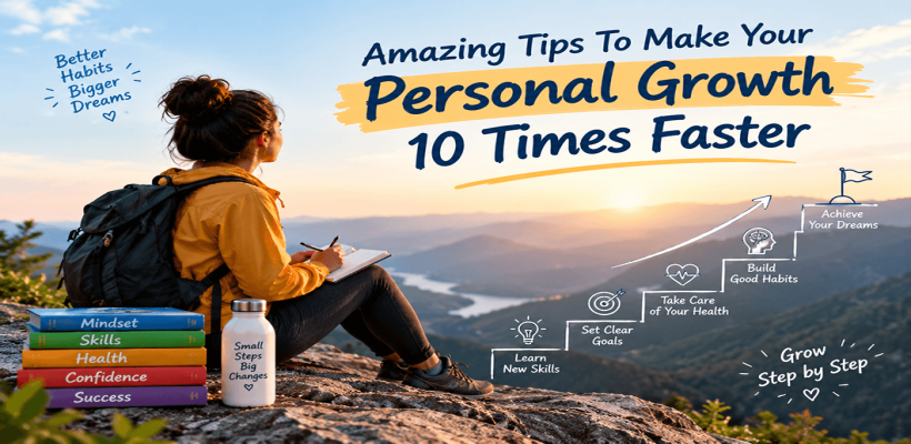 Amazing Tips To Make Your Personal Growth 15 Times Faster
