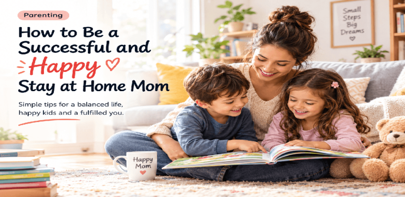 How to Be a Successful and Happy Stay-at-Home Mom
