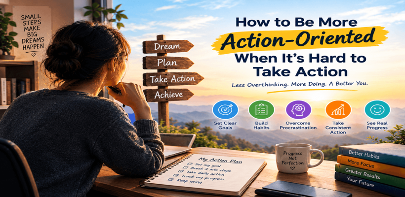 How to Be More Action-Oriented When It’s Hard to Take Action