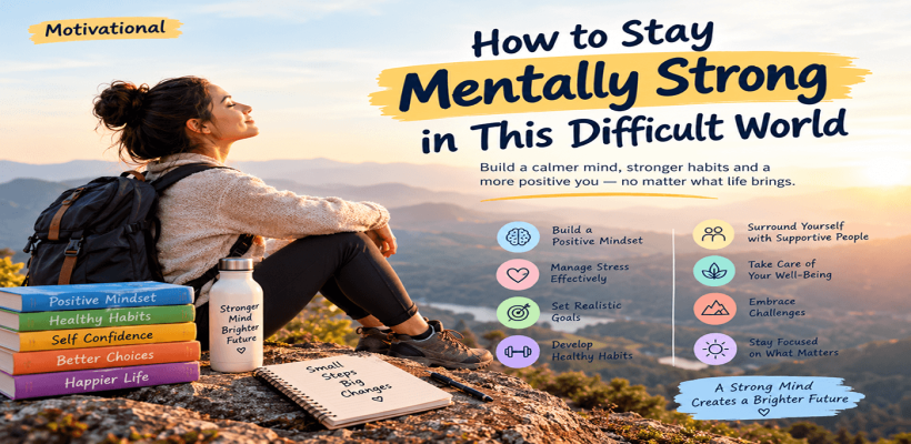 Amazing Tips to Stay Mentally Strong in a Difficult World